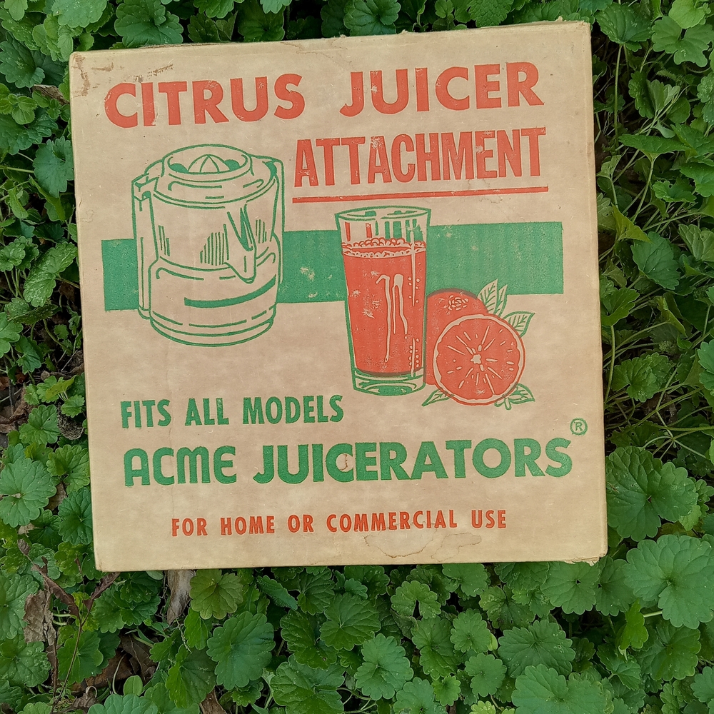 ACME Citrus Juicer Attachment - Melamine with Delrin Reduction Gears.
